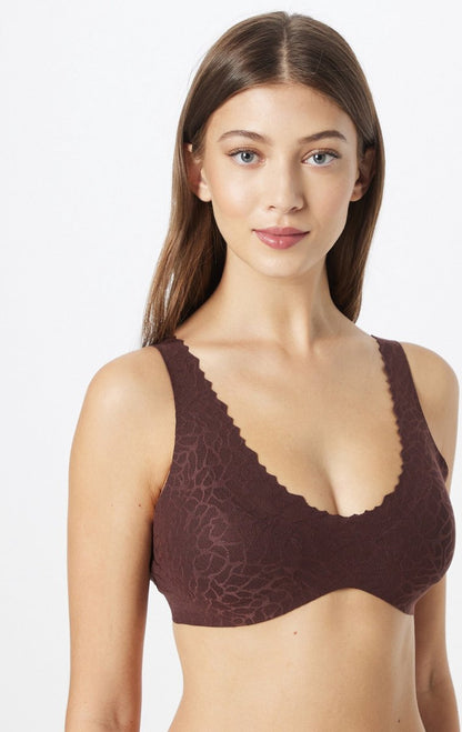  Sloggi Zero Feel Lace 2.0 Bralette Dames Beha - Maat L