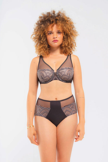  Louisa Bracq - Graal Beugel BH - Maat 95C - Grijs - Met Beugel - Dames