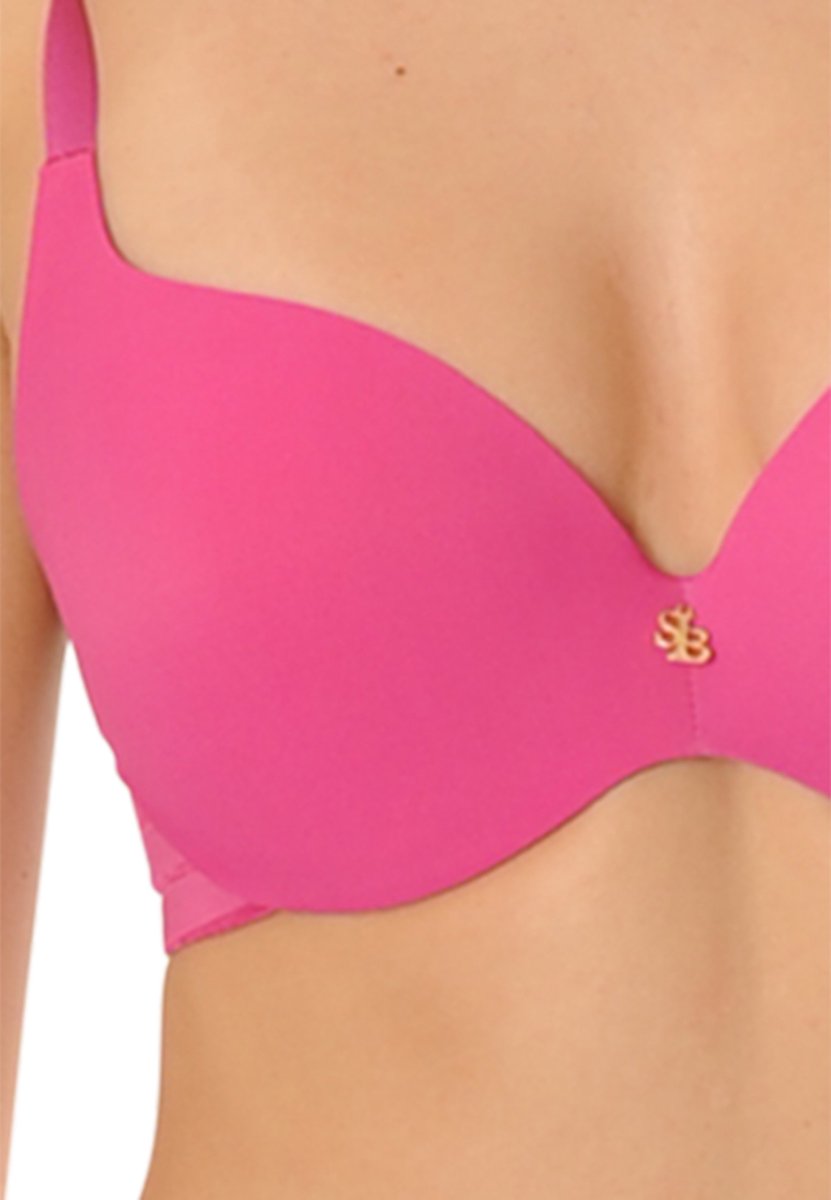  SAPPH - Amelia Light Push-Up BH Fuchsia - Maat 85D - Fuchsia Roze - Met Beugel - Dames
