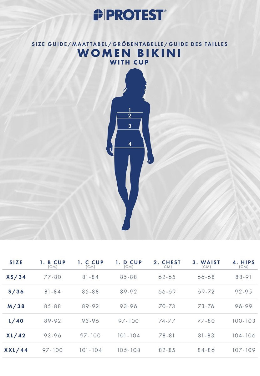  Protest Mm Femme 21 Ccup Tankini Dames - Maat M/38
