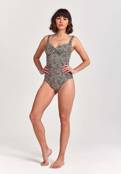  SHIWI Lisa Dames Badpak Beige - Maat 38