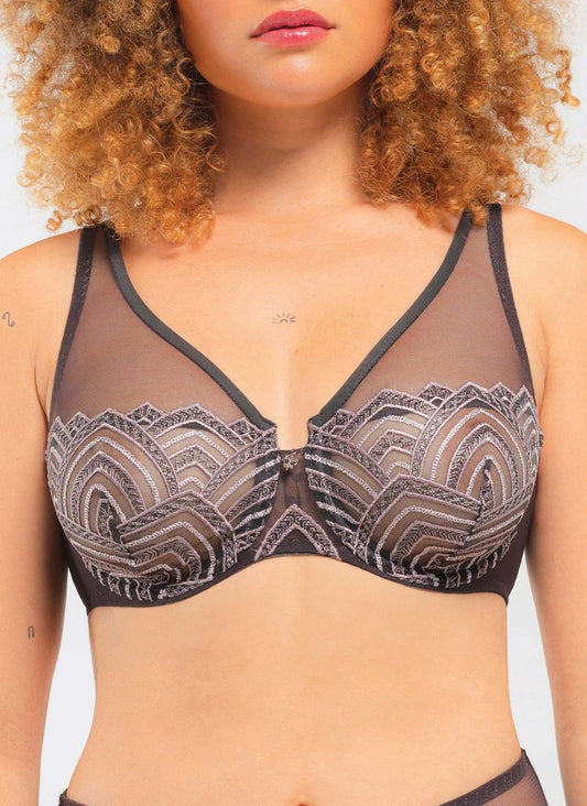  Louisa Bracq - Graal Beugel BH - Maat 95C - Grijs - Met Beugel - Dames