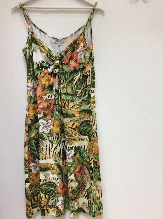  Sophia Perla-Jurk-Groen-Print-Lilian-Maat 42