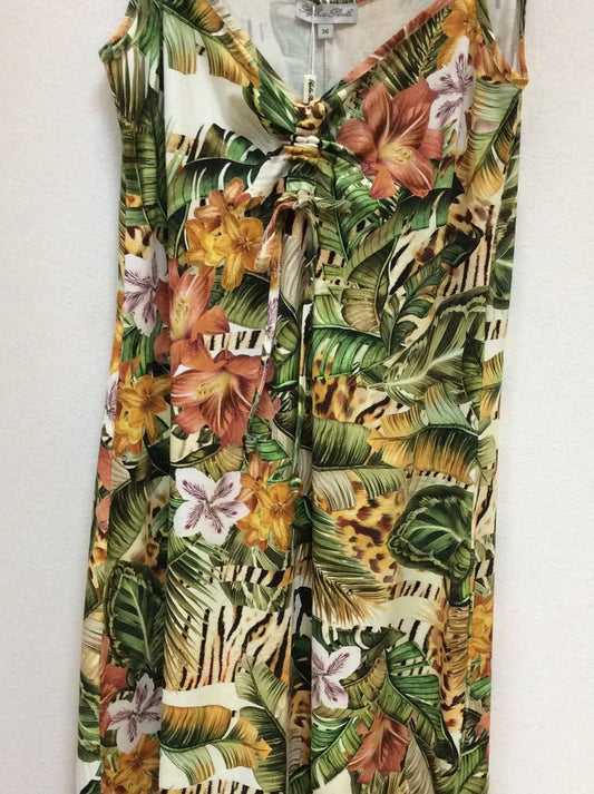  Sophia Perla-Jurk-Groen-Print-Lilian-Maat 42