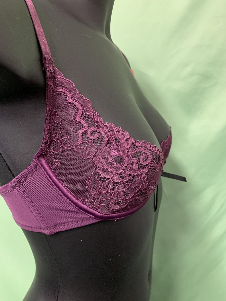  Hunkemöller Dames - Private Collectie - Niet-voorgevormde Beugel Bh Virtue - Paars - Maat C70