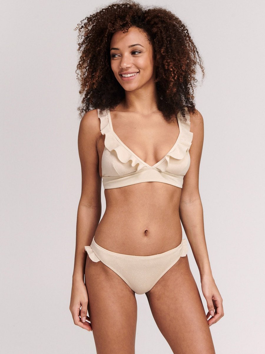  Shiwi BOBBY Bikini Set SICILY GLITTER - White - 38