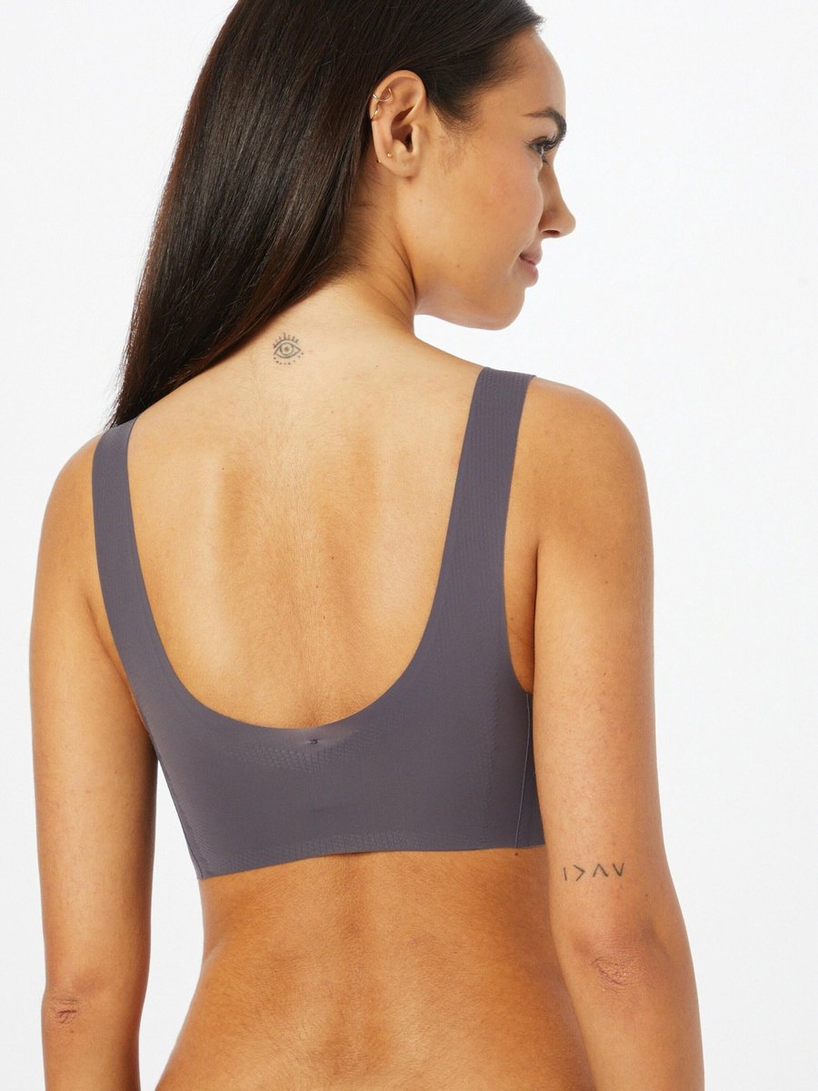  Sloggi Dames Zero Feel Bralette - Mauve Grey - S - Grijs