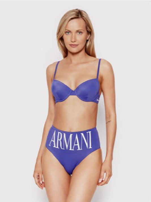  Emporio Armani LUREX TEXTURED YARN Bikini